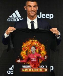 Welcome CR7 Back To Manchester United 2021 TShirt