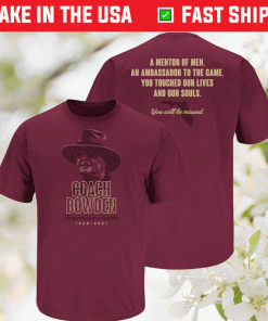 Memoriam Coach Bowden Florida State 2021 T-Shirt