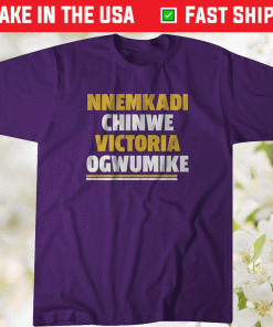 Nneka Ogwumike Full Name 2021 TShirt