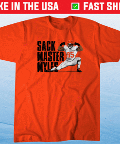 Sack Master Myles Garrett 2021 Shirts