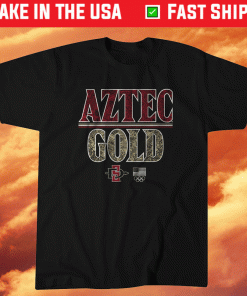 San Diego State Gold Medal U Aztec Gold 2021 Shirts