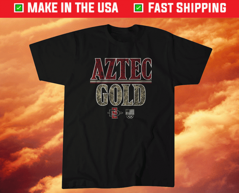 San Diego State Gold Medal U Aztec Gold 2021 Shirts