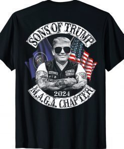 Sons of Trump Maga Chapter 2024 Unisex TShirt