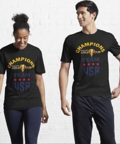 TEAM USA SOCCER CHAMPS CONCACAF Gold Cup 2021 T-Shirt