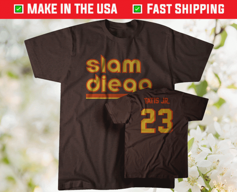 Official Slam Diego Player Tatis JR 23 TShirt