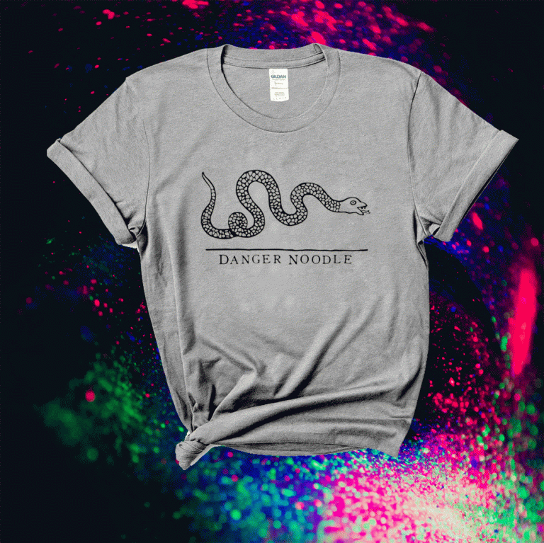 Snake danger noodle 2021 tshirt