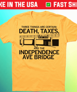 Three Things Are Certain Death Taxes 2021 TShirt