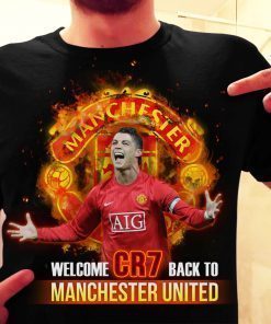 Welcome CR7 Back To Manchester United 2021 TShirt