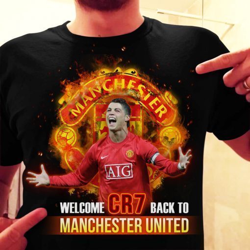 Welcome CR7 Back To Manchester United 2021 TShirt