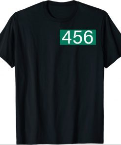 Official 456 vinatge Squid korean Game k drama Gift T-Shirt