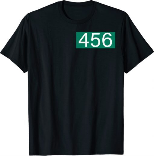 Official 456 vinatge Squid korean Game k drama Gift T-Shirt