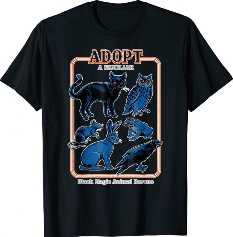 Adopt A Familiar Creepy Animal Haloween Costume 2021 TShirt