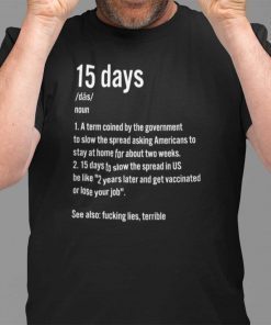 15 Days To Slow The Spread Definition Unisex T-Shirt