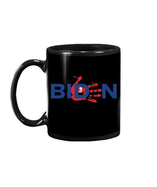 Blood On His Hands Biden Bring Trump Back 2021 Mug