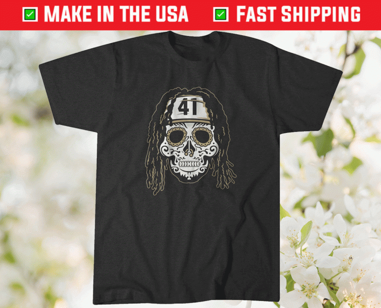 Alvin Kamara Sugar Skull 2021 TShirt