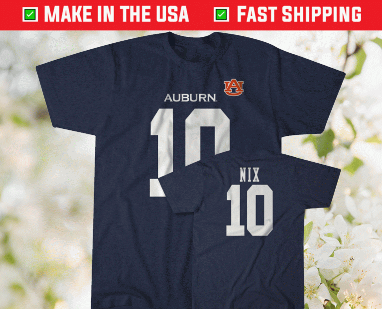 Auburn Football Bo Nix Licensed Player 2021 Shirts