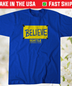 Believe Seattle Baseball 2021 Shirts