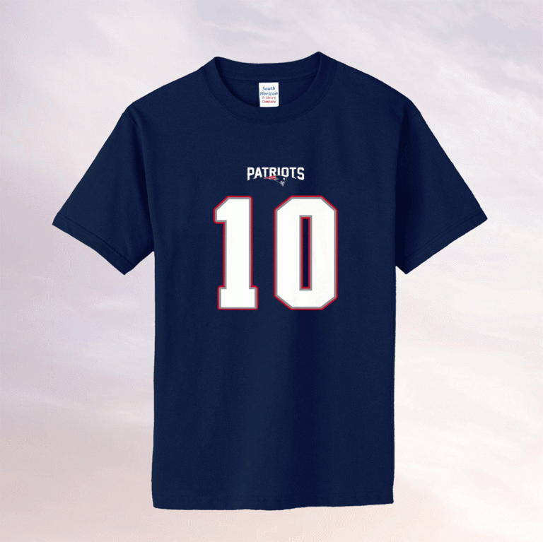 Official Patriots Jones Macs 10 TShirt