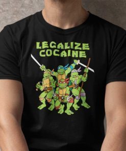 Legalize Cocaine Ninja Turtles 2021 TShirt