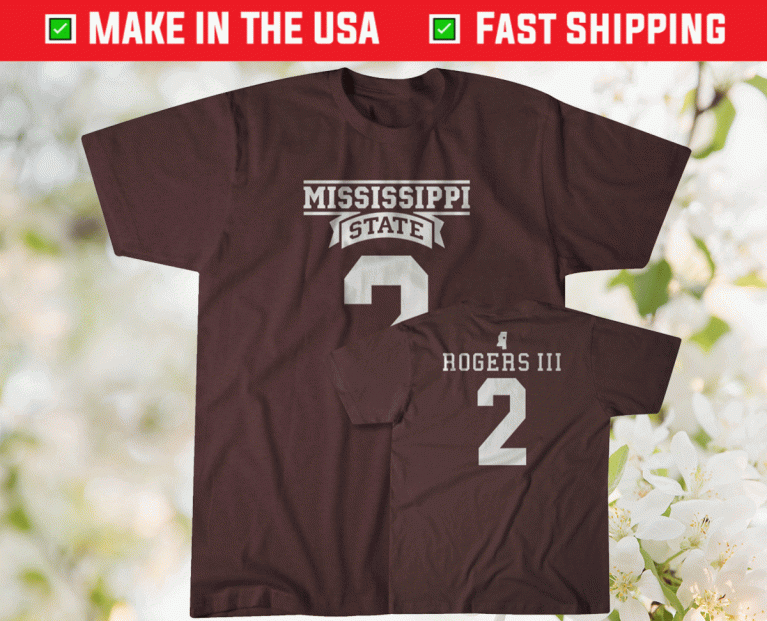 Mississippi State Football Will Rogers Licensed Player Unisex TShirt