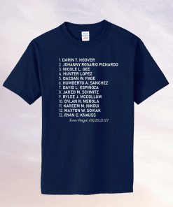 Never Forget Of Fallen Soldiers 13 Heroes Name 2021 Shirts