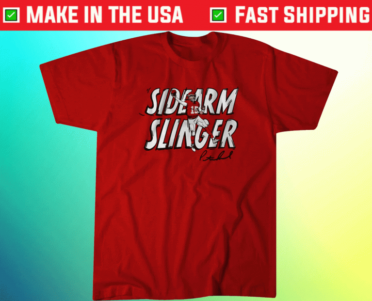 Patrick Mahomes Sidearm Slinger Unisex TShirt