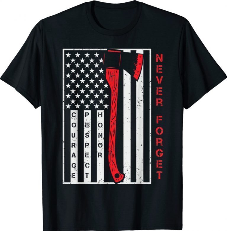 Never Forget 9/11 20th Anniversary Firefighters 2021 Shirts