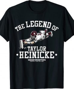 Washingtons Team The Legend of Taylor Heinicke Unisex TShirt