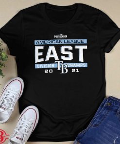 2021 Tampa Bay Rays AL East Division Champions Shirts