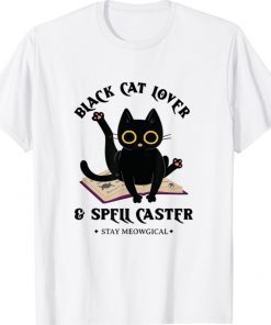 Black Cat Lover Spell Caster for Halloween Unisex TShirt