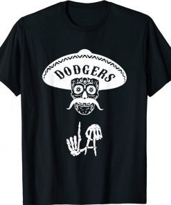 Skull Dodgers Funny TShirt