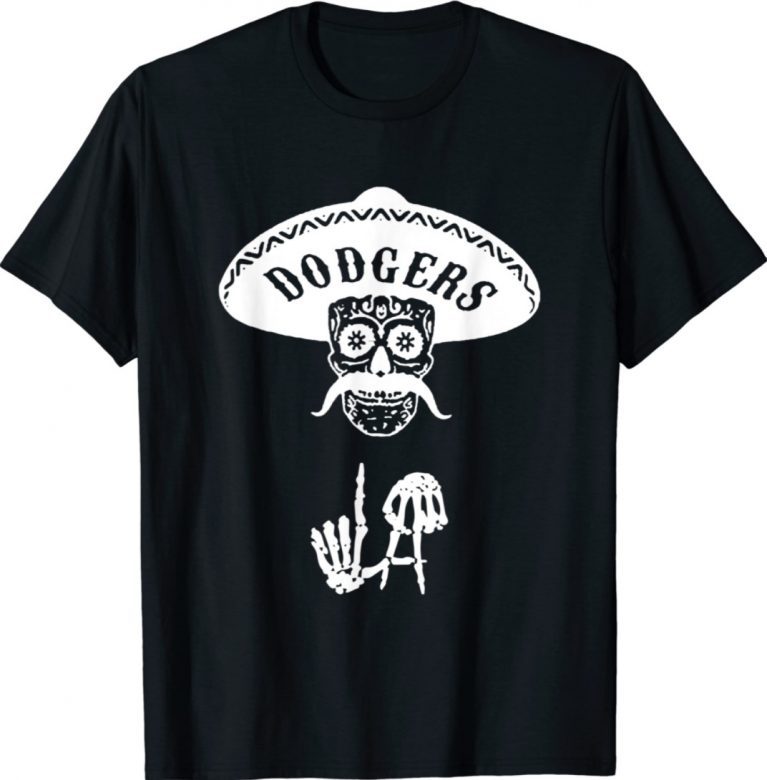 Skull Dodgers Funny TShirt