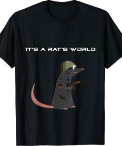 It's A Rat's World Funny Escape From Tarkov 2021 TShirt