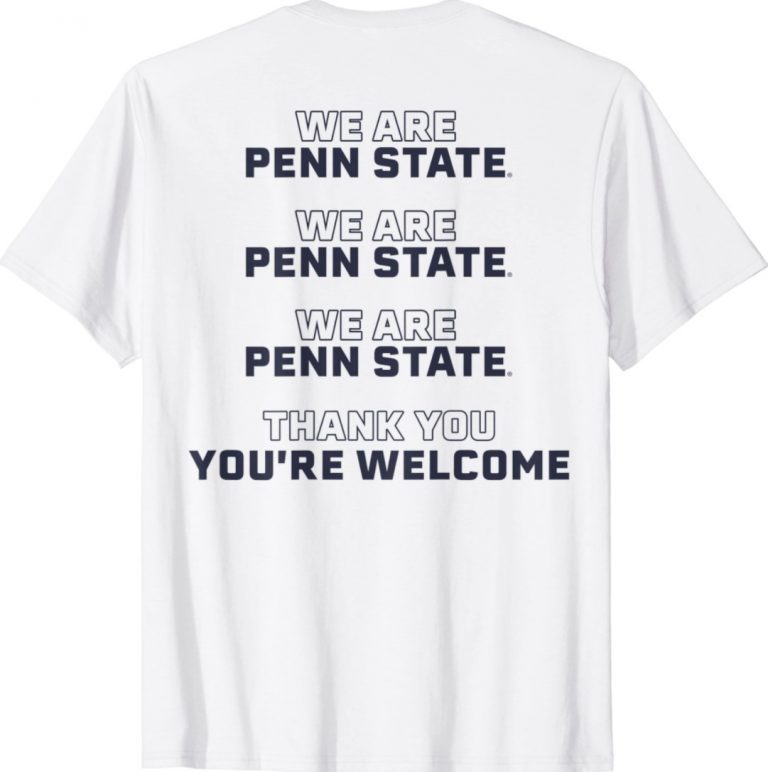 Penn State Nittany Lions White Out 2021 TShirt