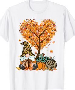 It's Fall Y'all Cute Gnomes Pumpkin Autumn Tree Fall Leaves 2021 Shirts