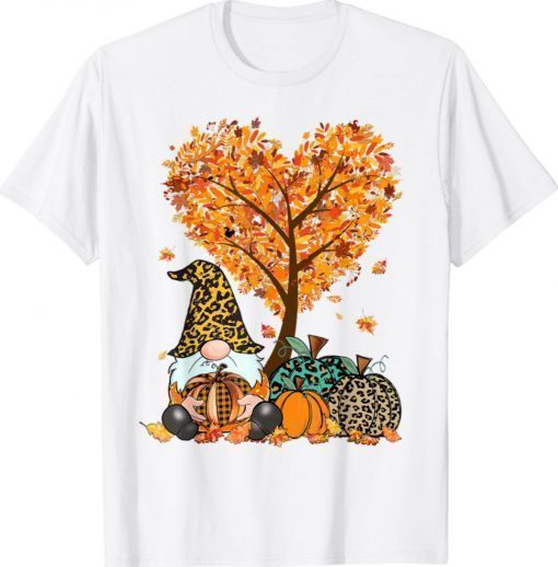 It's Fall Y'all Cute Gnomes Pumpkin Autumn Tree Fall Leaves 2021 Shirts