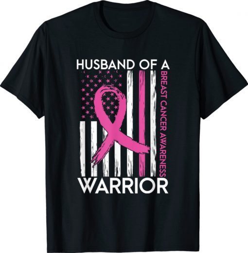 Husband Of A Warrior Breast Cancer Awareness Support Squad 2021 Shirts