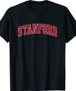 Stanford California CA Vintage Sports Design Red 2021 Shirts