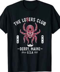 Losers Club Spider Tattoo Goth Horror 2021 TShirt