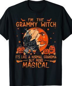 I'm The Grammy Witch It's Like A Normal Grandma 2021 Shirts