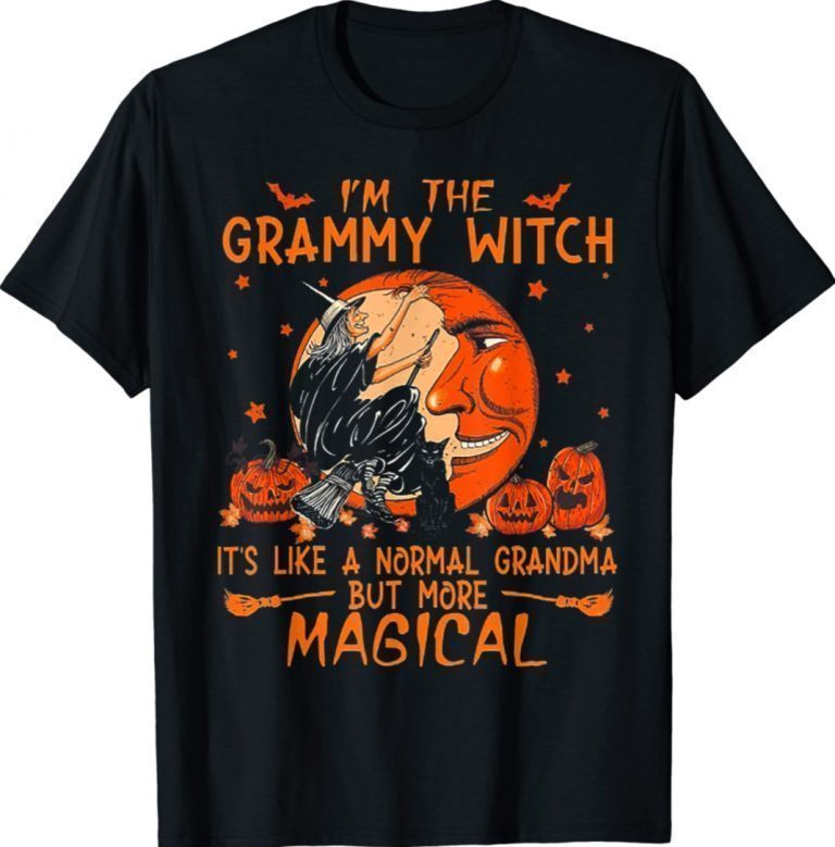 I'm The Grammy Witch It's Like A Normal Grandma 2021 Shirts