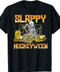Hockey Slappy Hockeyween Skeleton Halloween Costume 2021 Shirts