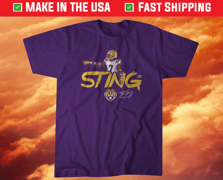 Sting Jr Derek Stingley Jr LSU 2021 Shirts