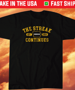 The Streak Continues Iowa City 2021 TShirt