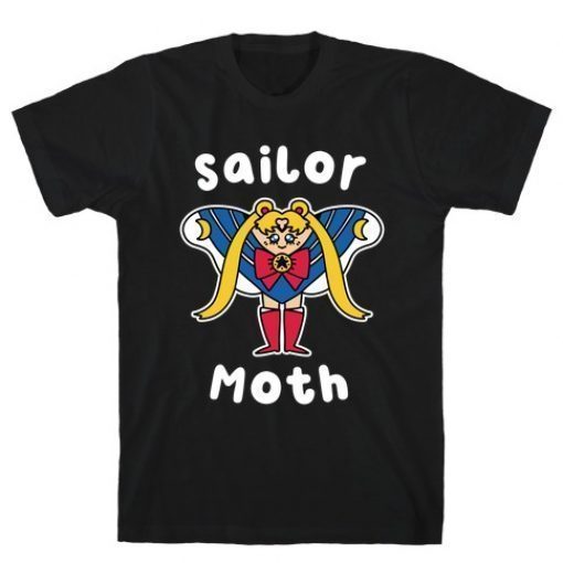 SAILOR MOTH FUNNY T-SHIRT