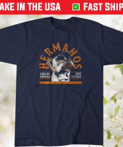 Correa and Altuve Hermanos 2021 TShirt