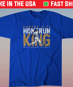 Kansas City Home Run King Salvador Perez 2021 Shirts