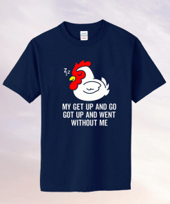 Lazy Sleeping Cute Chicken Hen Animal Lover Funny Shirts