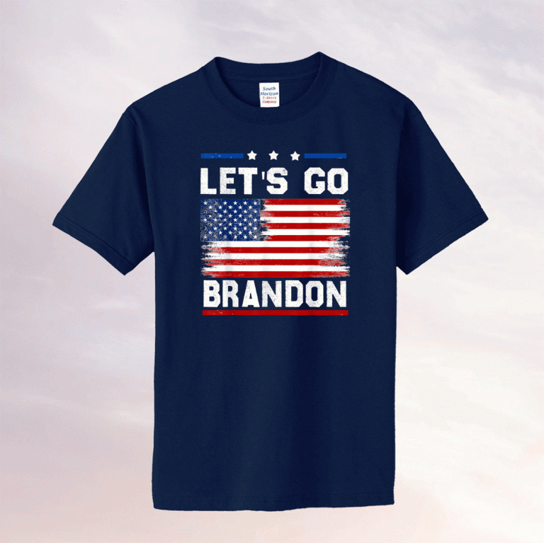 US Flag Let's Go Brandon Anti Biden Shirts