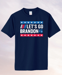 Let's Go Brandon Tee Conservative Anti Liberal US Flag 2021 TShirt